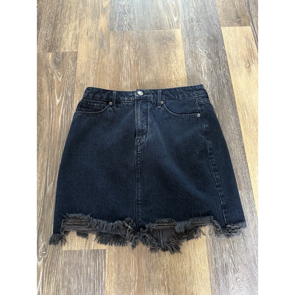 good american denim skirt 4/27 Grunge Look